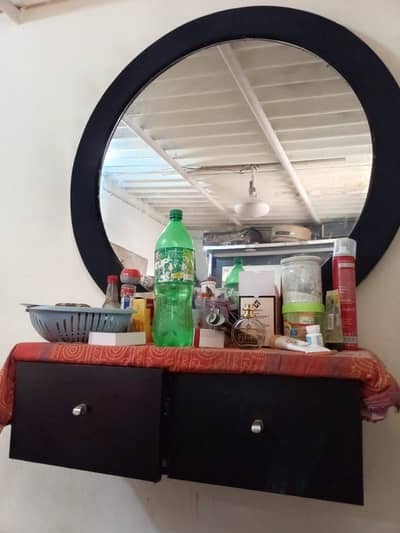 Bed,Dressing and sliding cupboard
