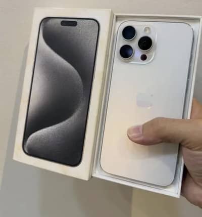 iPhone 16 pro max white Non PTA Factory Unlock