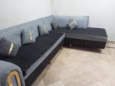 Premium L-Shape Corner Sofa Set (5-6 Seater)Excellent Condition