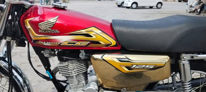 Honda CG 125 Gold Edition 2026 | Nut to Nut Genuine | Self start