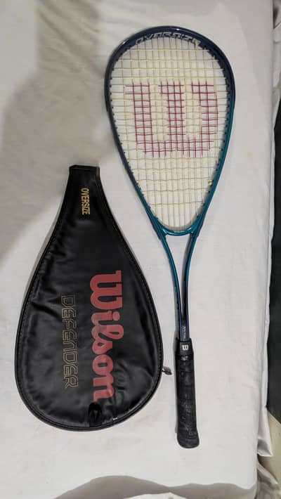 Wilson Squash Racket with Cover - Good Condition