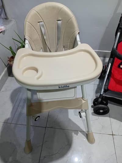 Baby High Chair and Toy Car for sale