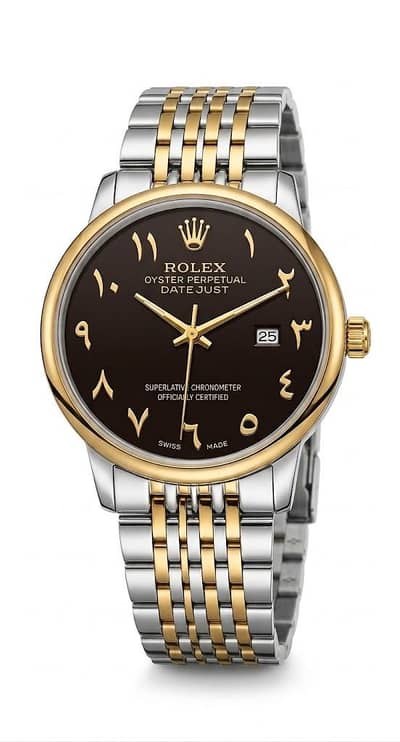 Rolex Arabian Dial Watch. Available all over Pakistan.