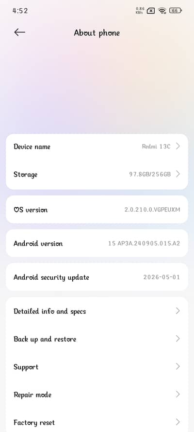 Xiaomi Redmi 13c