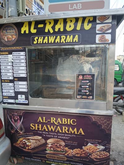 Showrma&Burger Stall For Sale