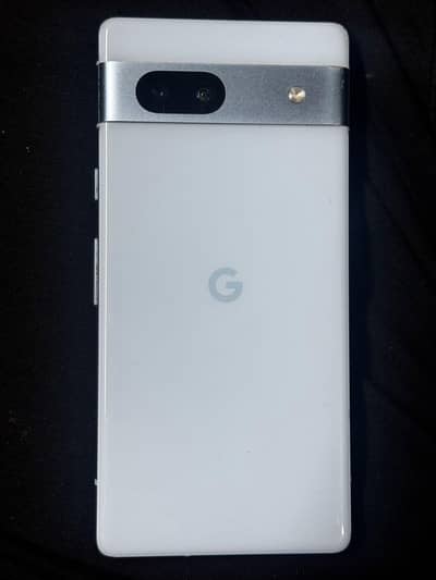 Google Pixel 7a. sky blue colour