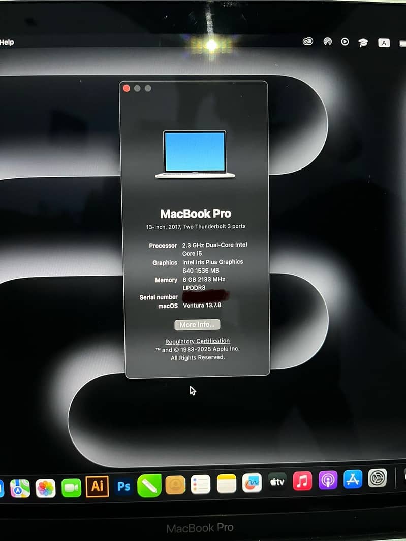 Macbook pro 2017 6