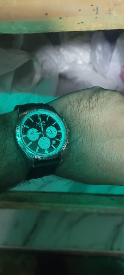 lorus by seiko chronograph watch