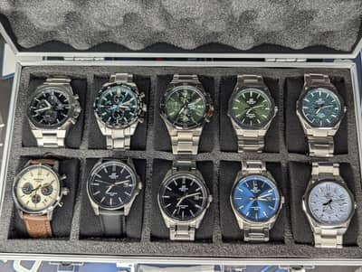 Casio G-Shocks |Edifice| Casio Vintage| GA-2100| SWISS| SEIKO|CITIZEN