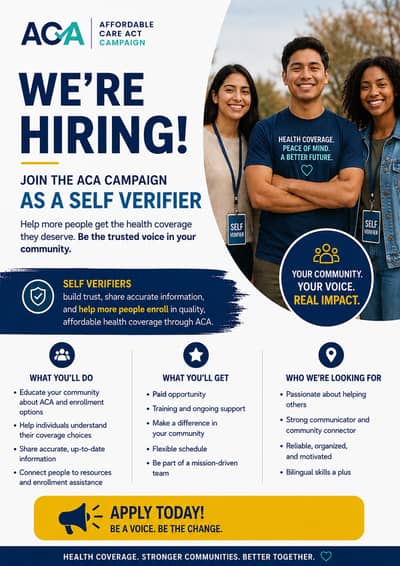 Self verifiers for ACA campaign