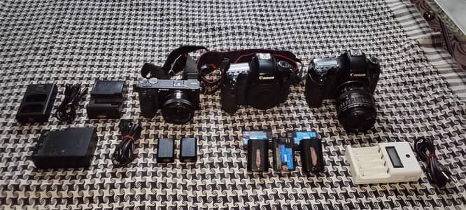 Canon 6D 2 body and lens with sony a6500
