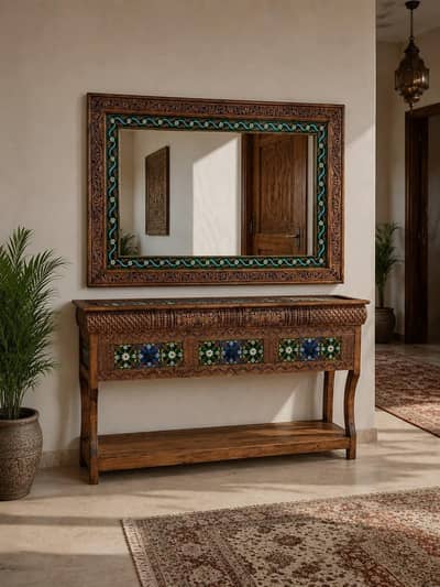 Console table _Brass console _Tv console _Sawati table _chinotyconsole