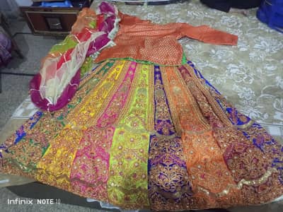 mehndi lehnga