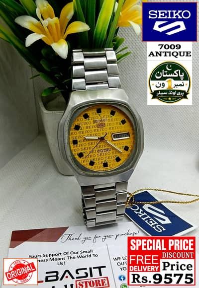 Seiko 5 Citizen Orient Automatic Pre-Owned watch Japan 03161737353