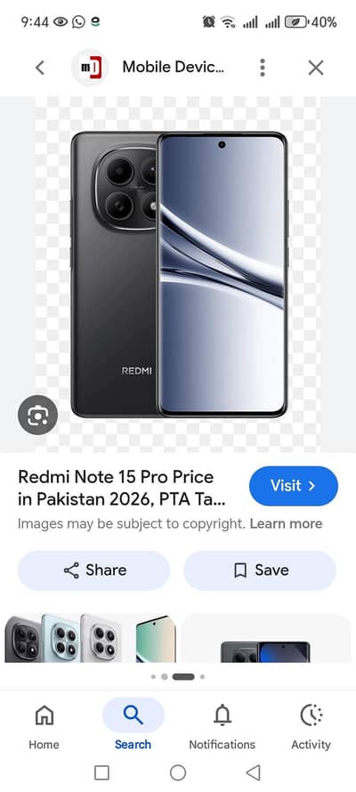 Xiaomi Redmi Note 15 Pro