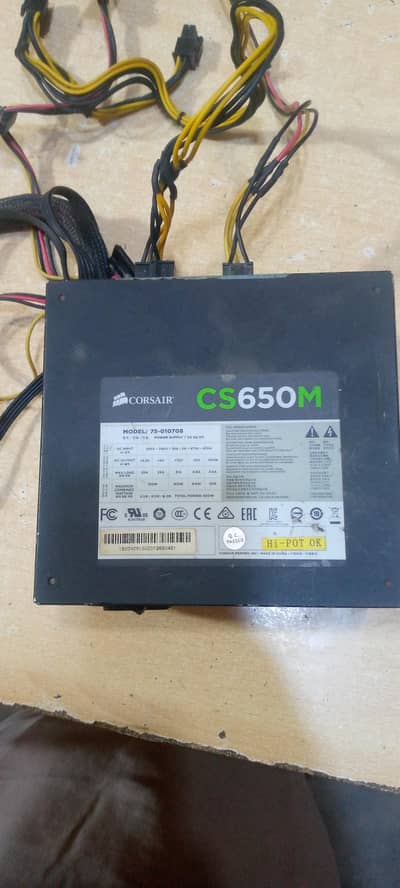 power supply PC psu Corsair 650 w