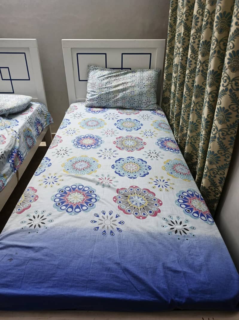 kid Single Bed Pair 0