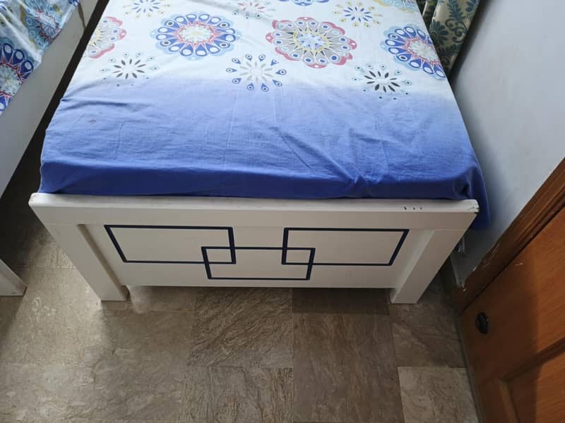 kid Single Bed Pair 1