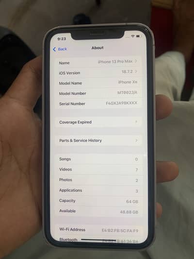 Apple iPhone XR convert 13 pro