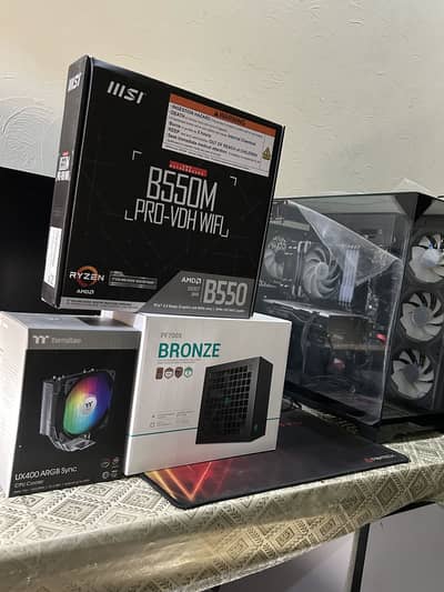 Ryzen 5 5600x with B550m pro  vdh with wifi