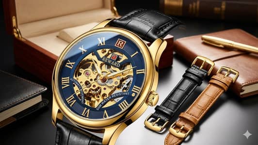 Reward Automatic Watch/ Luxury Watch for Men / Skeleton watch for Men