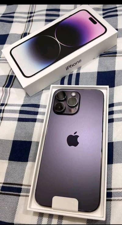 iPhone 14 Pro Max with box non-pta 85% health