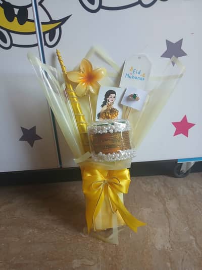 Hand-made accesory bouquet