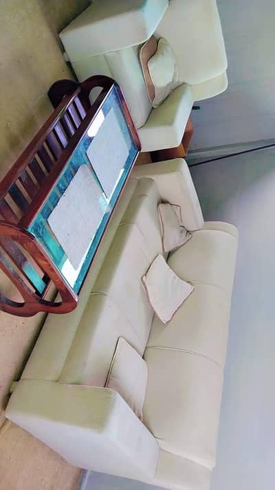 5 seater sofa off white color