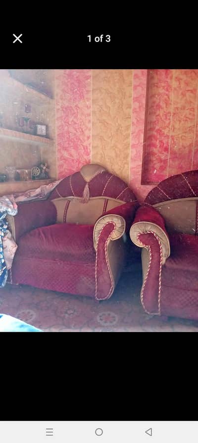 6 seater just dirt issue otherwise all ok