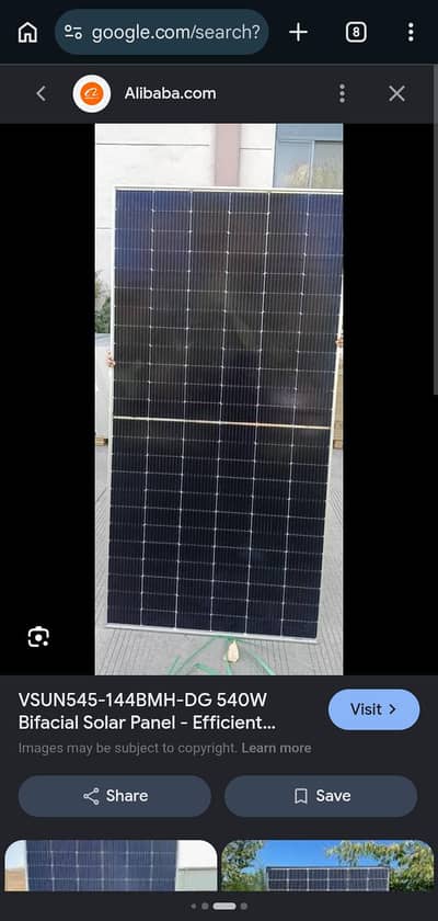 400 W Sogo solar plate