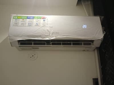 one month used ac . . .