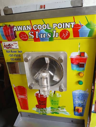 slush machine only 3 mah used