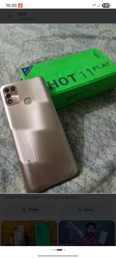 infinix hot 11 play