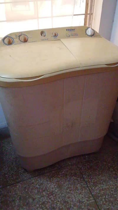 Washing machine haier