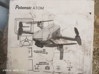 Potensic atom with 16 extra propeller . combo charger with 3 battery
