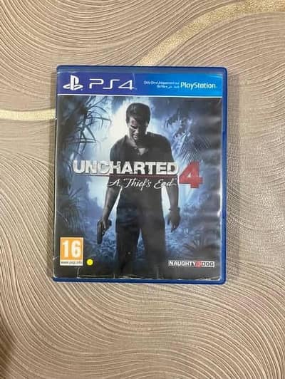 UNCHARTED 4 PS4 GAME (exchange possible)