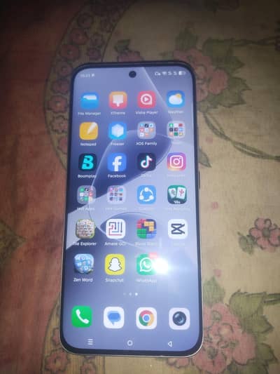 infinix hot 60 pro plush 8 256 complete box all ok