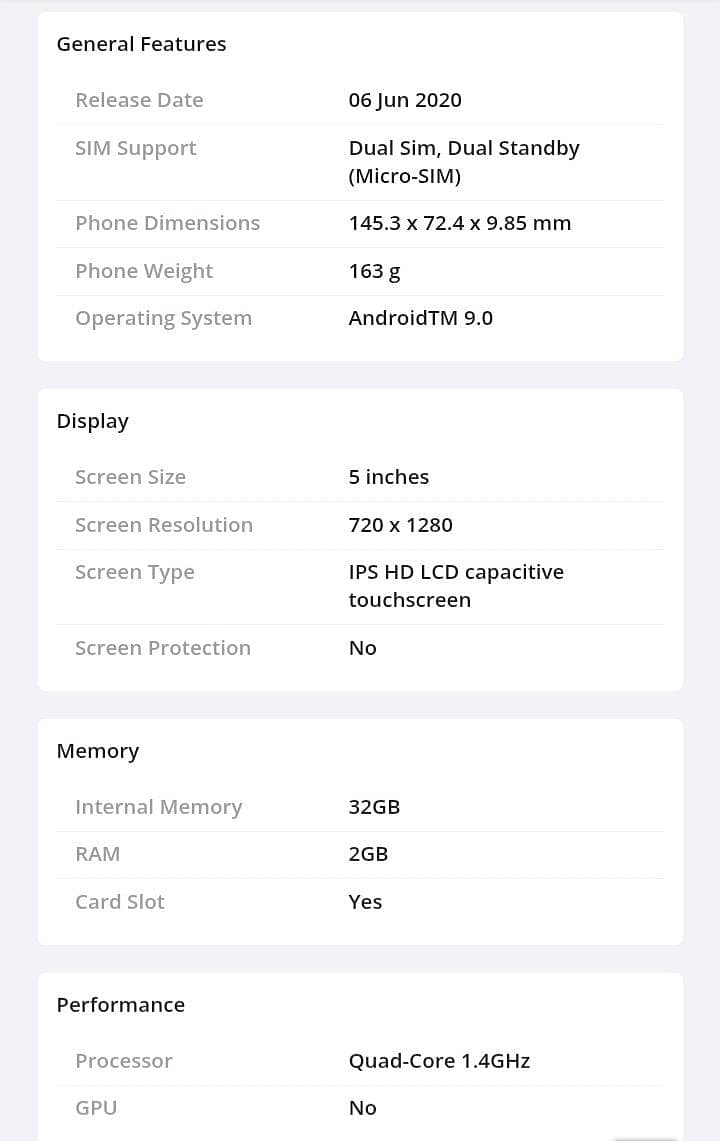 Itel A25 Pro 4