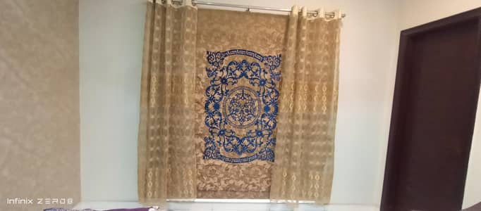 2 blinds & 3 rooms curtains sets
