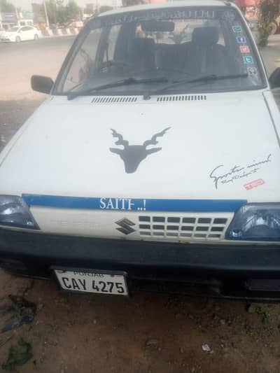 Mehran  urgent sale 03062437881