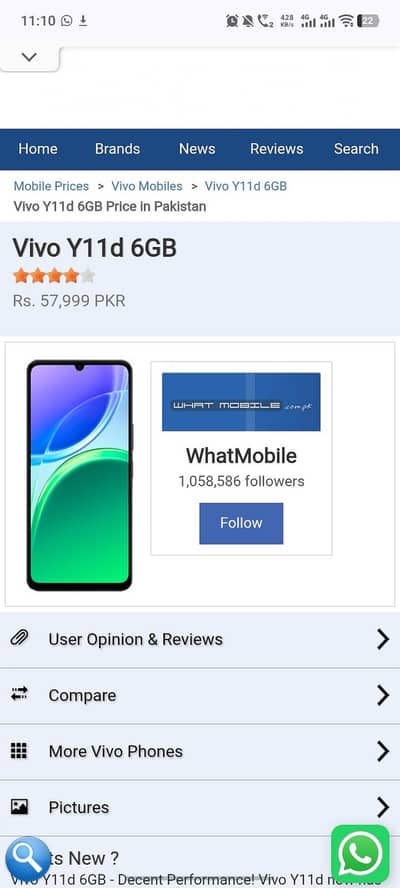 Vivo y11d 6+6=128gb with charger