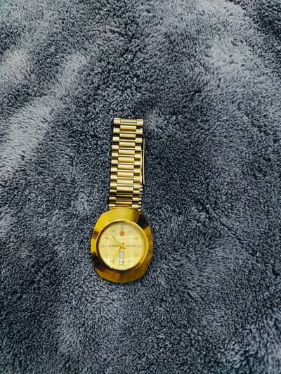 Rado DiaStar Original Gold Tone Swiss Men All Genuine Watch