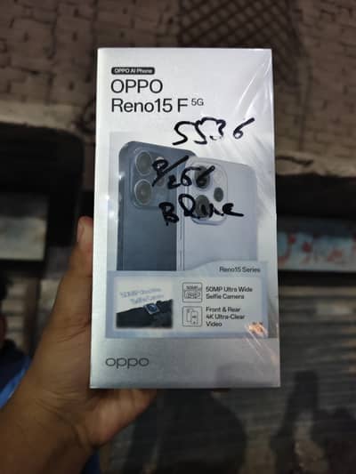 OPPO Reno 15F (8+8/256) Just box open,,,,03221781446