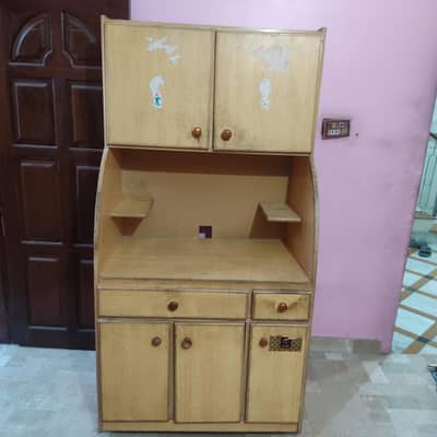 6 Feet Wooden Table-Strong & Good Condition