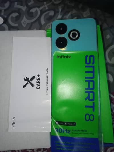 Infinix Smart 8 (4GB RAM / 64GB ROM) - Box & Charger Available