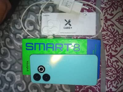 Infinix Smart 8 (4GB RAM / 64GB ROM) - Box & Charger Available