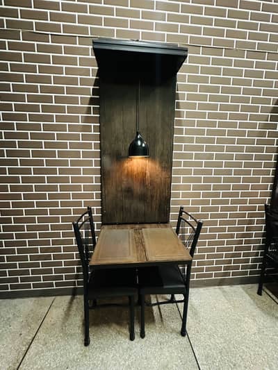 Complete café/restaurant setting set up for sale 8 tables & 24