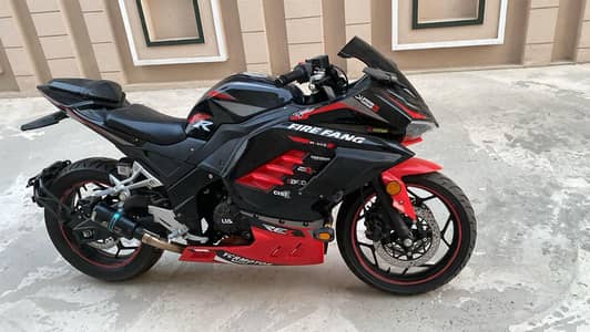 Fire Fang 250cc-2024 Model for Sale-Registered-Only 200 KM Driven.