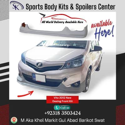 Toyota Vitz Body Kit's And Spoiler All Worlds Delivery Available