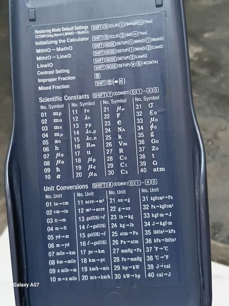 CASIO Calculator 3